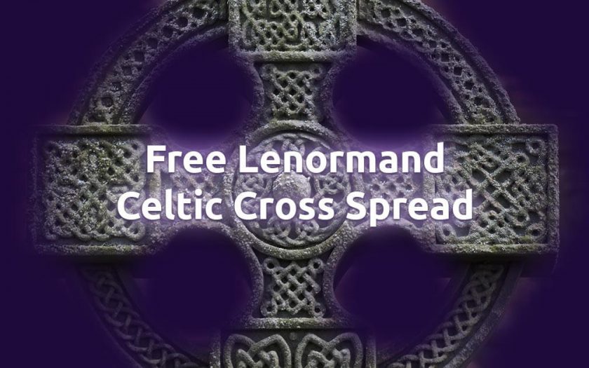 Free Celtic Cross Lenormand Reading Spread