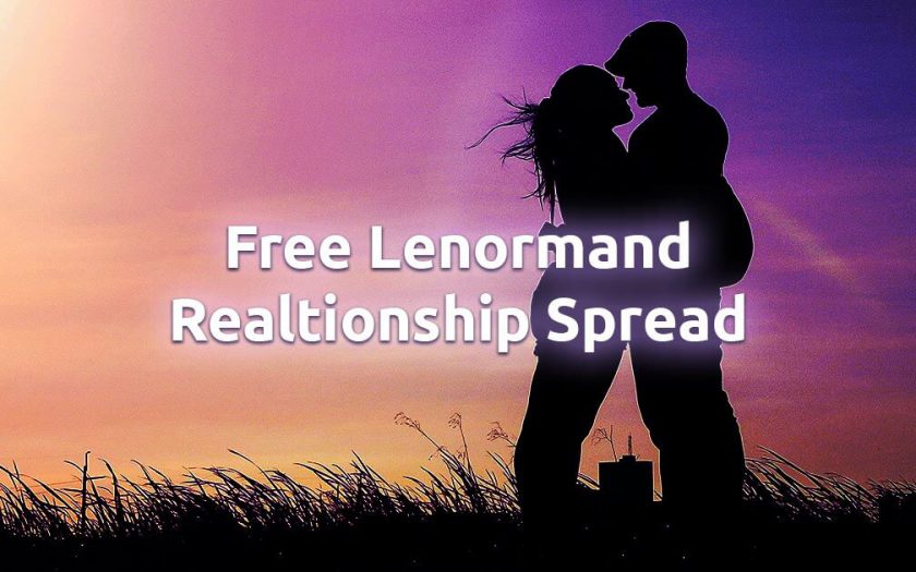 Free Relationship Lenormand Reading Spread