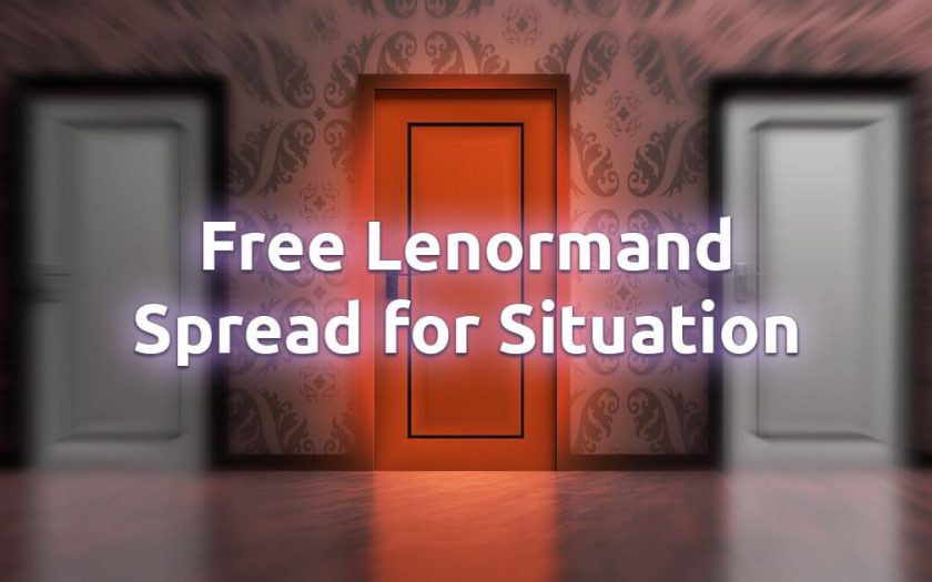 Free Situation Lenormand Reading Spread