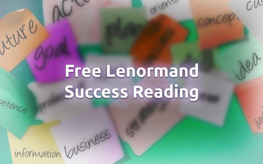 Free Success Lenormand Reading Spread