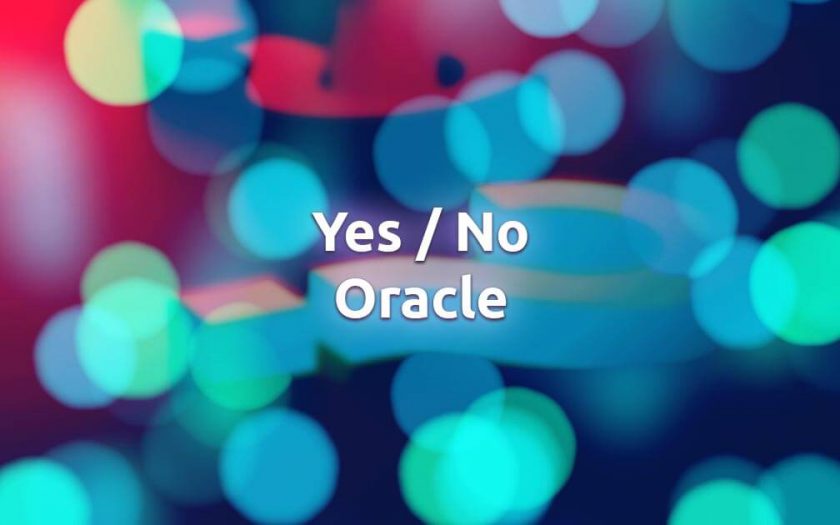 Free Yes or No Oracle