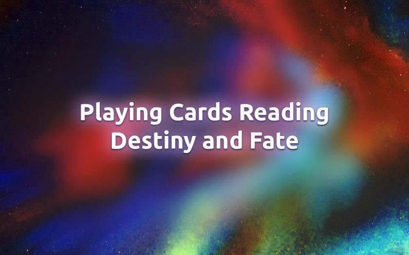 Free Destiny and Fate Playing Cards Reading Spread