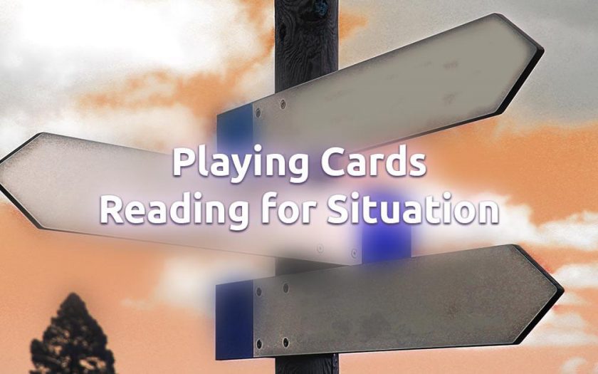 Free Situation Playing Cards Reading Spread
