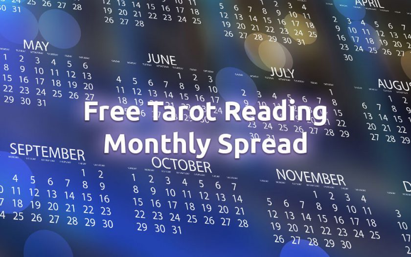 Free Monthly Tarot Reading Spread